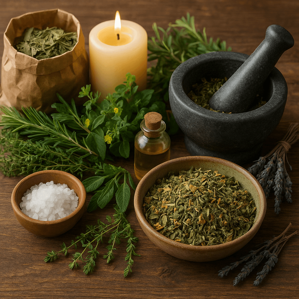 7 Essential Herbs for Your First Altar Kit