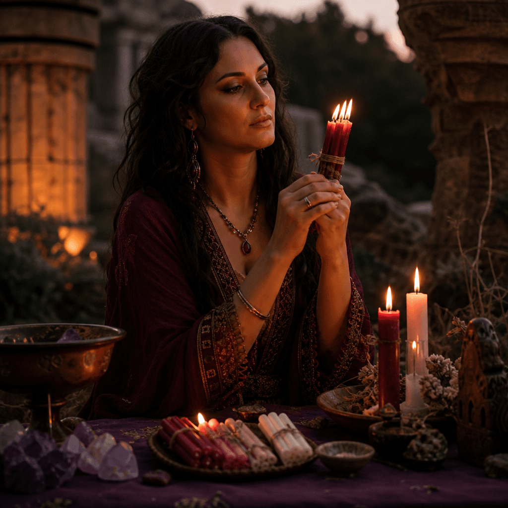 Best Spell Candle Colors for Love Magic