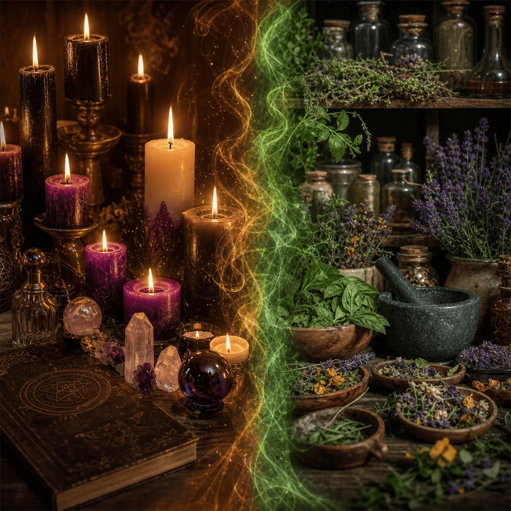 Candle Magic vs Herb Magic Which Is Faster