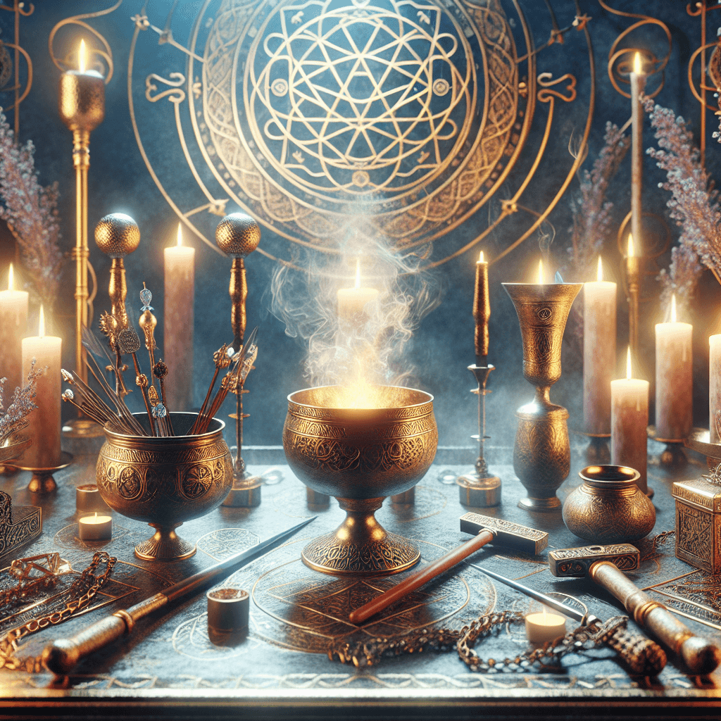 How do you consecrate ritual tools for beginners without expensive materials