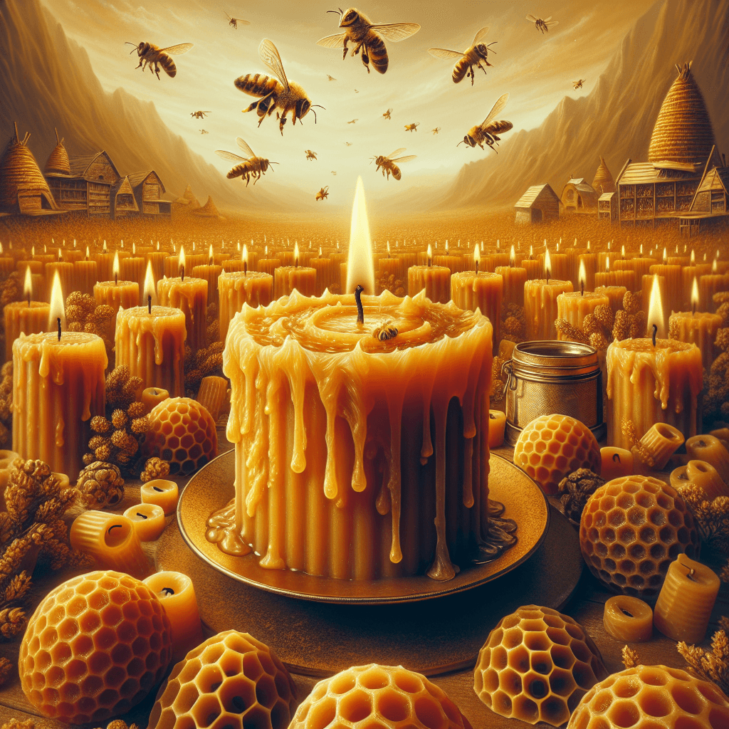 How do you make beeswax candles for spiritual rituals at home