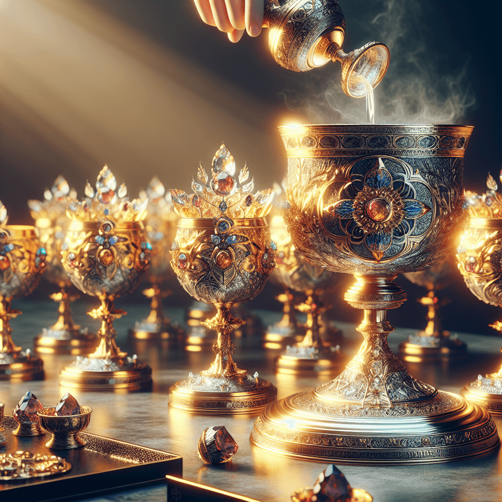 How do you properly bless and consecrate a chalice for communion use