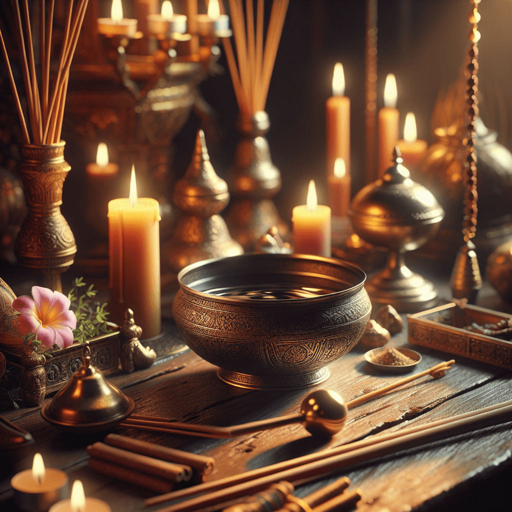 How do you properly bless and consecrate your ritual tools for spiritual practice
