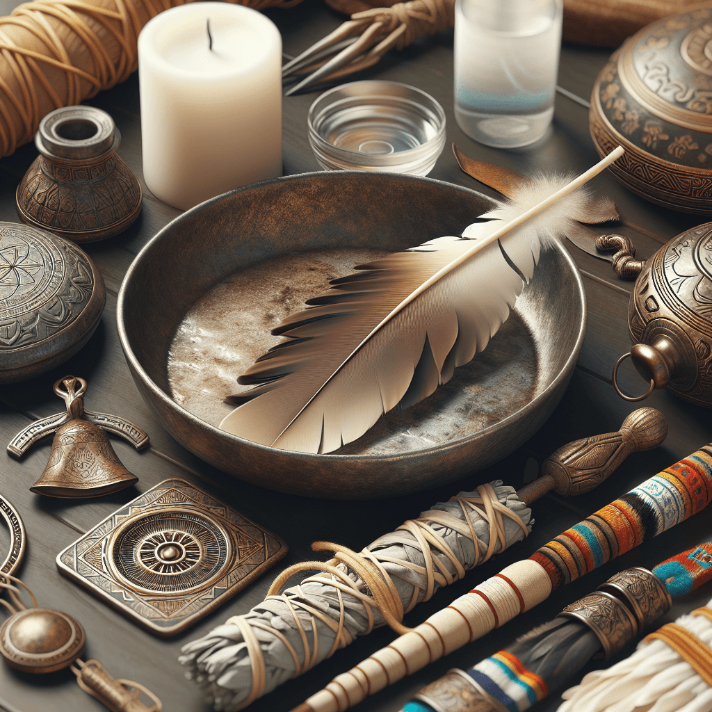 How do you properly cleanse and purify your ritual tools after each spiritual ceremony