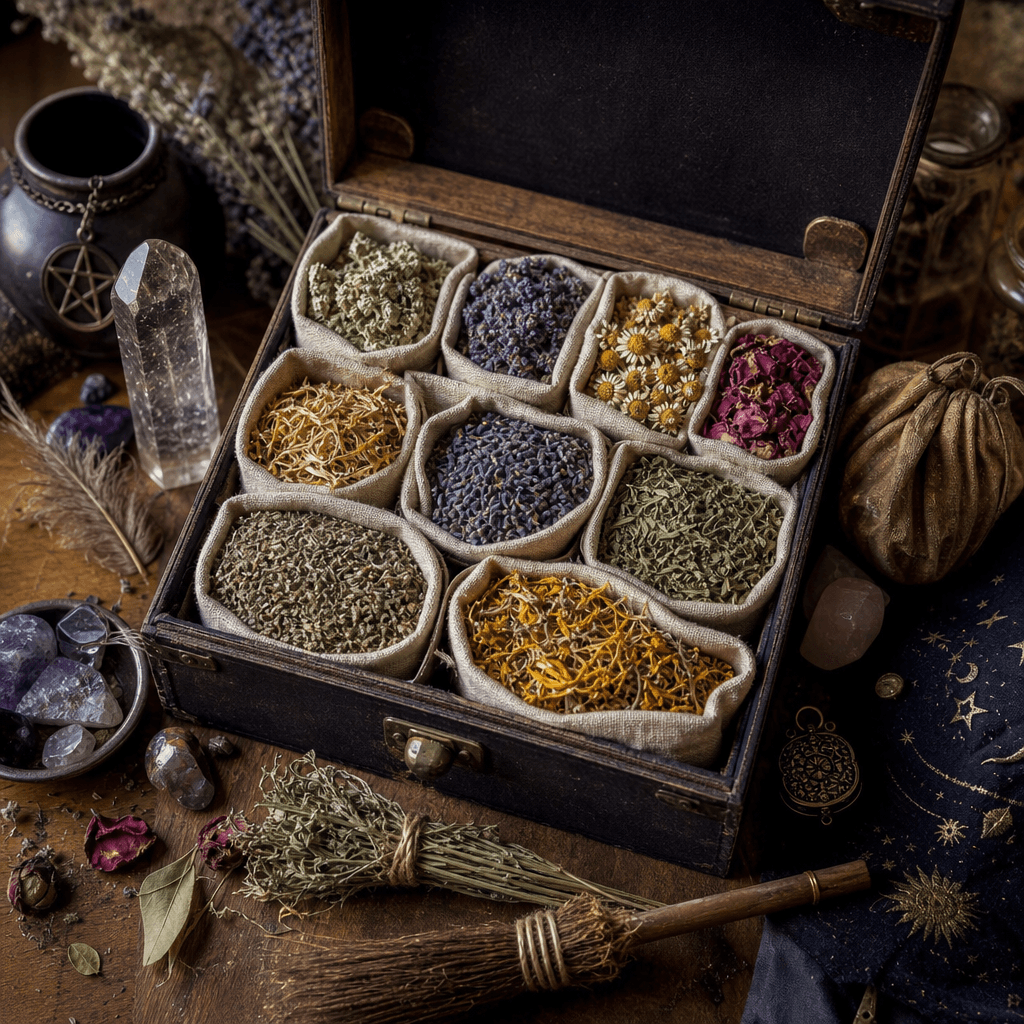 How to Pack a Traveling Witch Kit with 10 Herbs