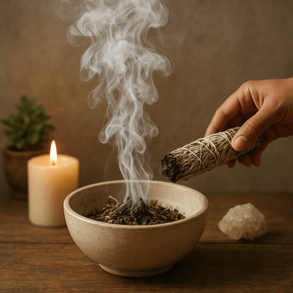How to cleanse negative energy from your sacred meditation space at home