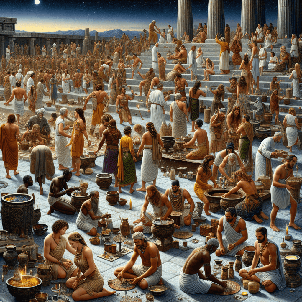 How were ancient Egyptian decan star rituals performed by temple priests?