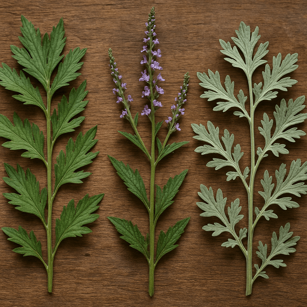 Mugwort Vervain Wormwood for Dream Work or Protection