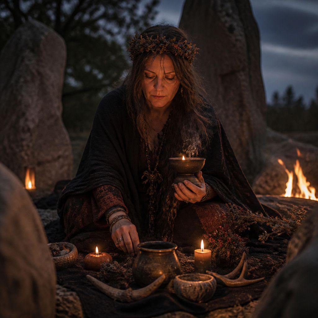 Samhain Costume or Ritual Dress What to Wear