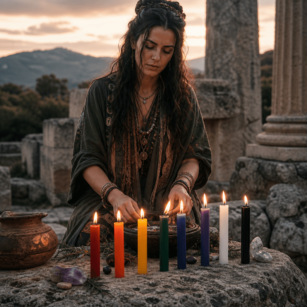 Spell Candle Colors and What They Mean