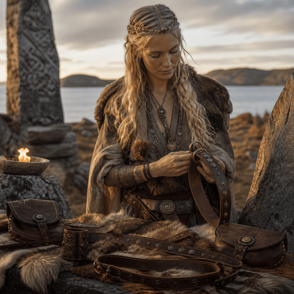Viking Ritual Kit Belt Pouch or Bracers Guide