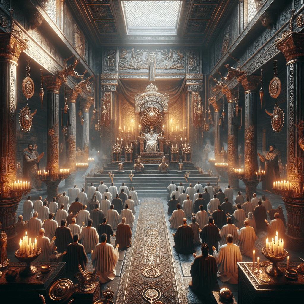 What are the common rituals and ceremonies used in ancient divine ruler worship practices across different civilizations