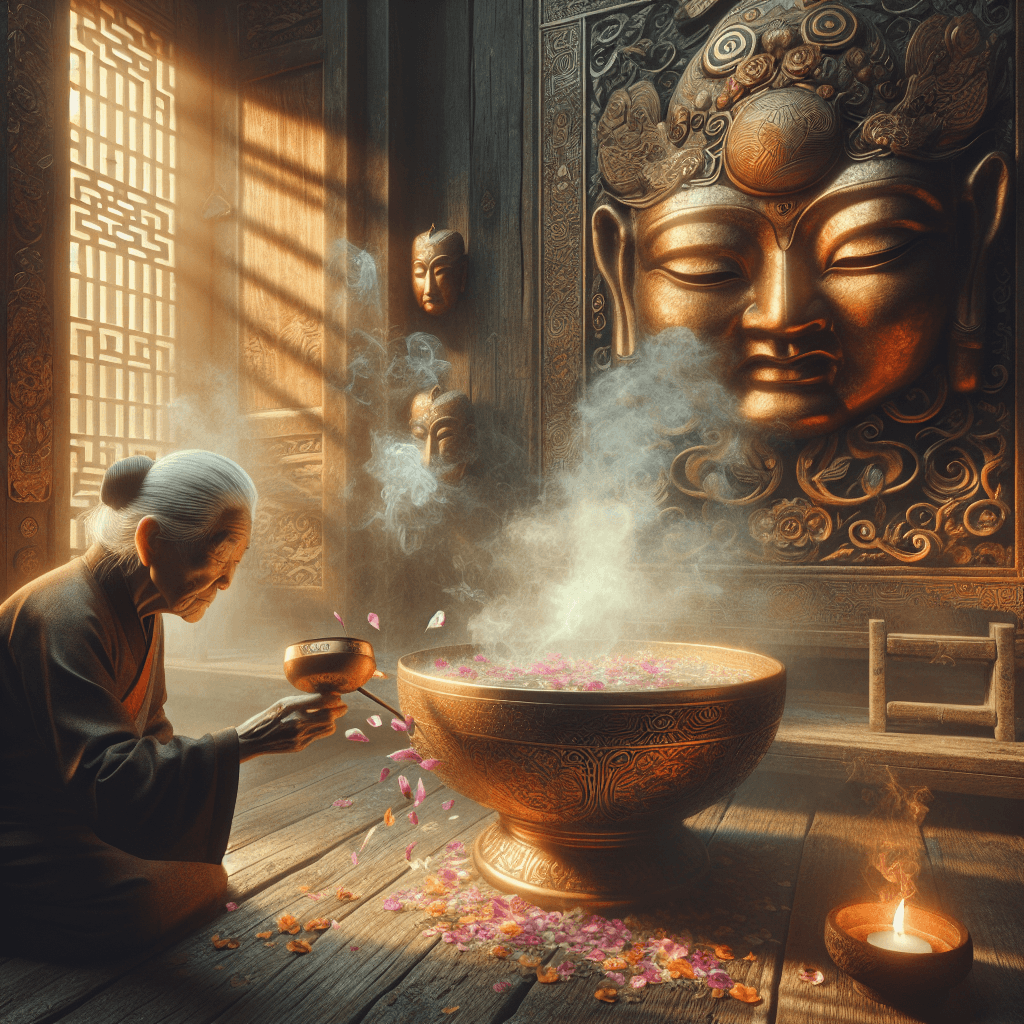 What are the essential steps to perform a sacred bowl blessing ritual for spiritual cleansing at home?
