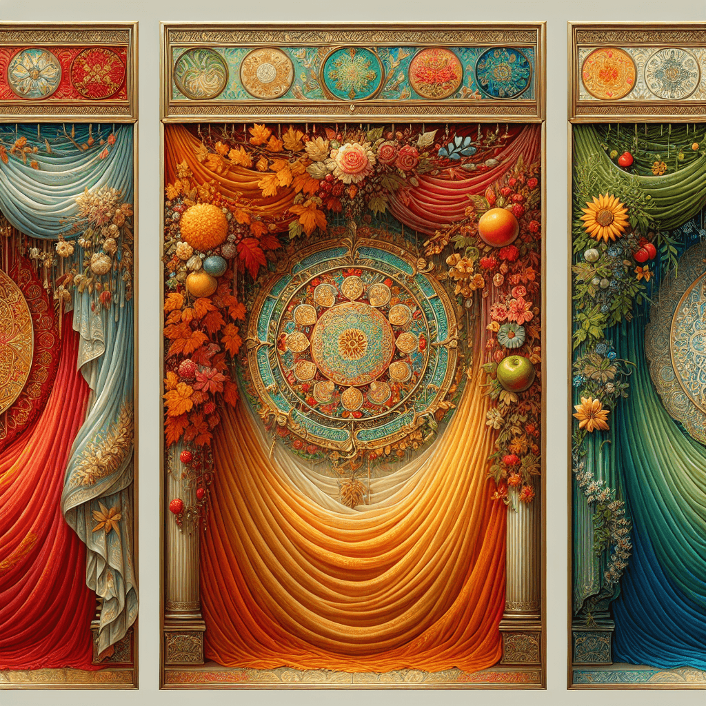 What colors should I use for altar cloths during different seasons and holidays