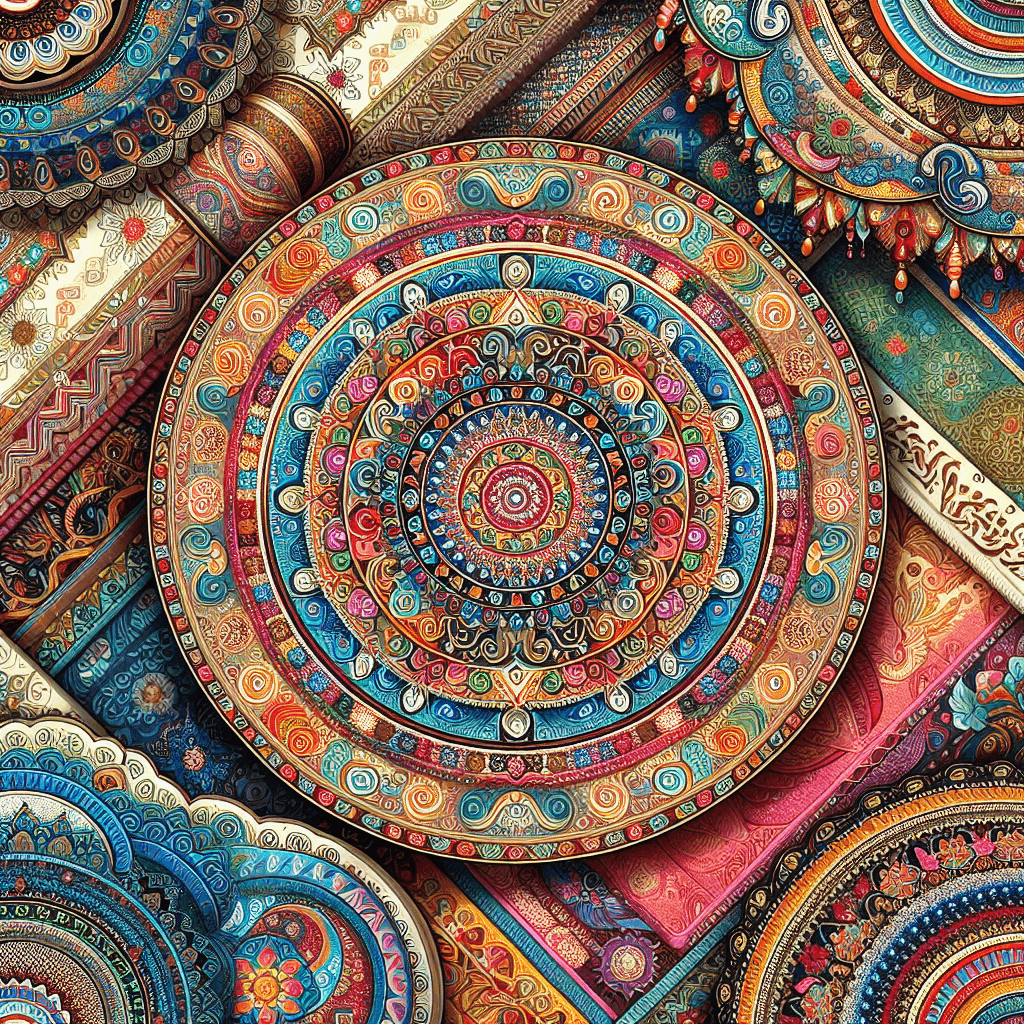 What do different colors symbolize in sacred textiles across world religions and spiritual traditions?
