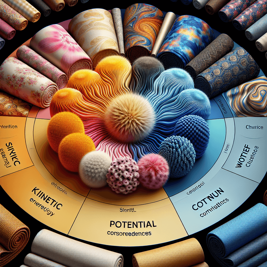 What fabrics have the best energy properties for spiritual healing and manifestation practices