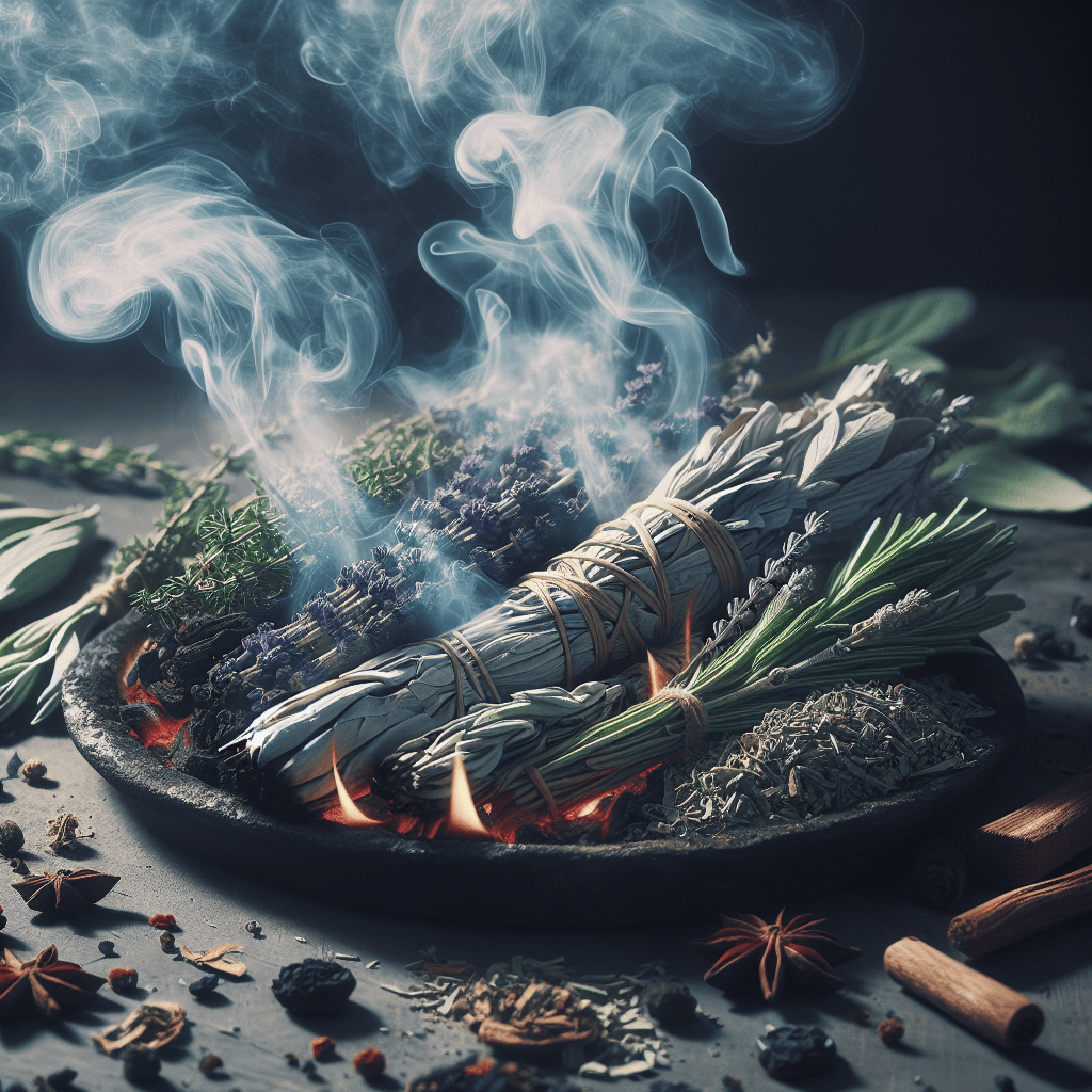 What herbs are best for making homemade cleansing smoke ritual blends for beginners