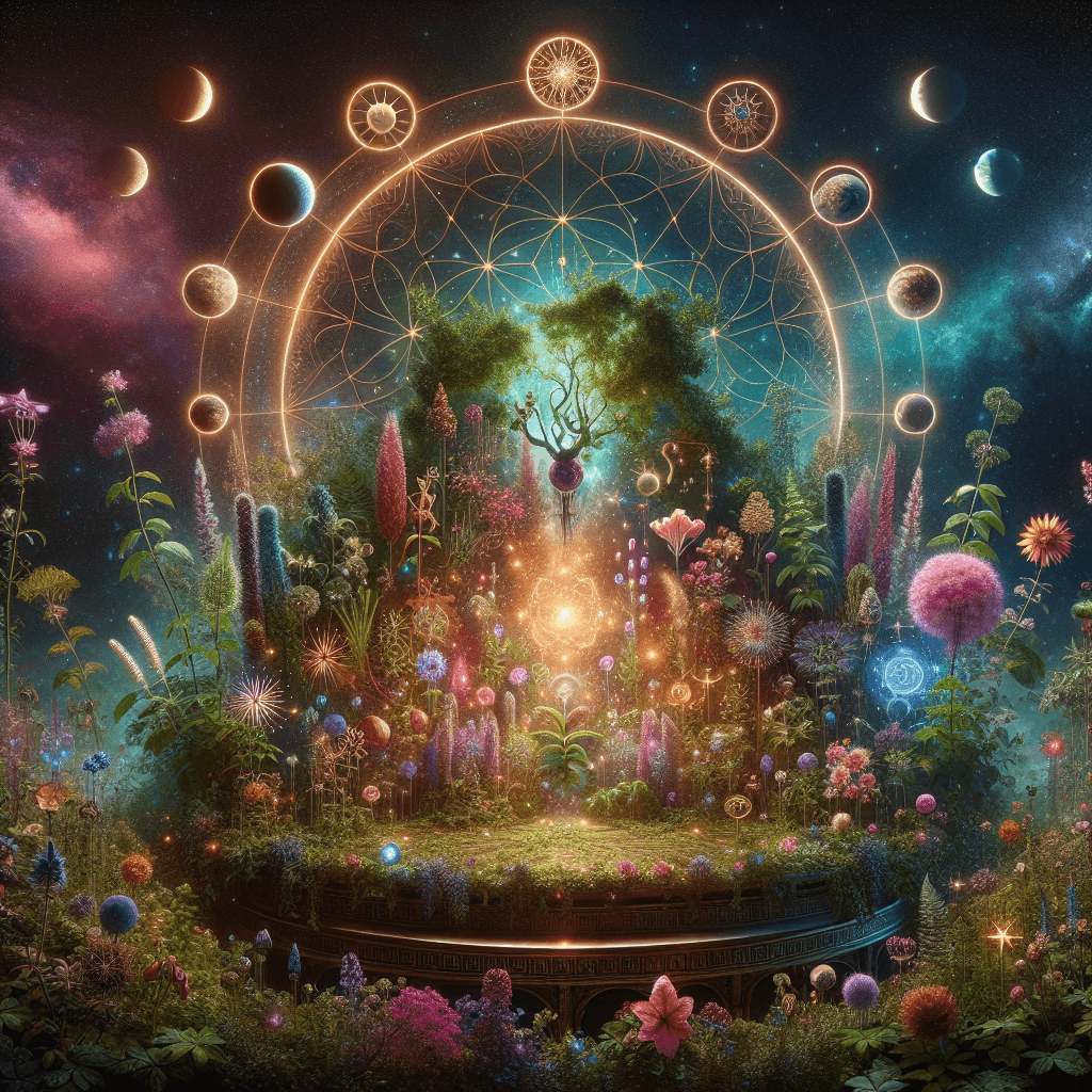 What is the best way to use planetary herbs for lunar magic rituals?