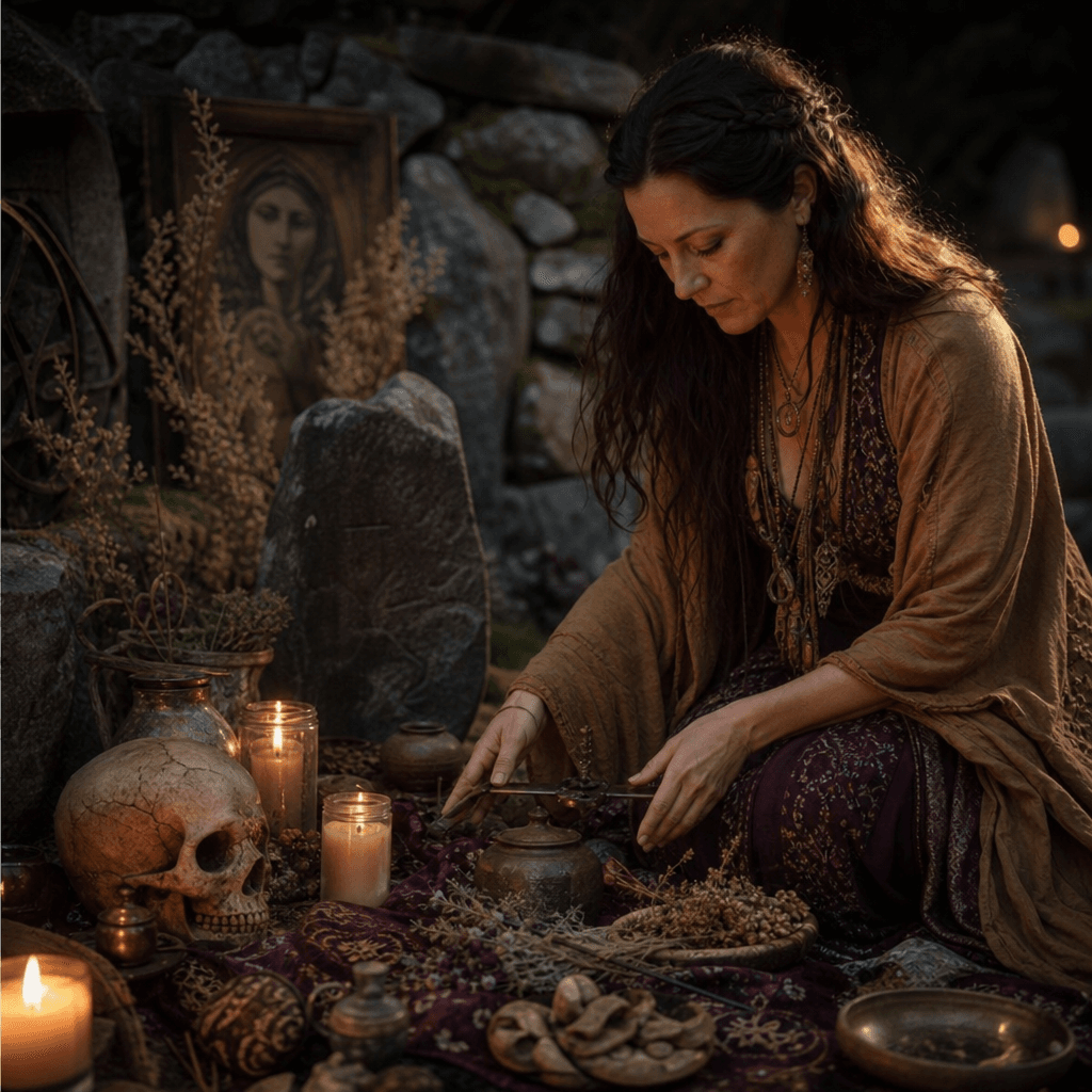 What to Put on Your Altar for Ancestor Spells
